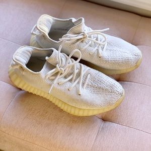 YEEZY BOOST 350 V 2 CREAM TRIPLE WHITE Men Sz 7.5